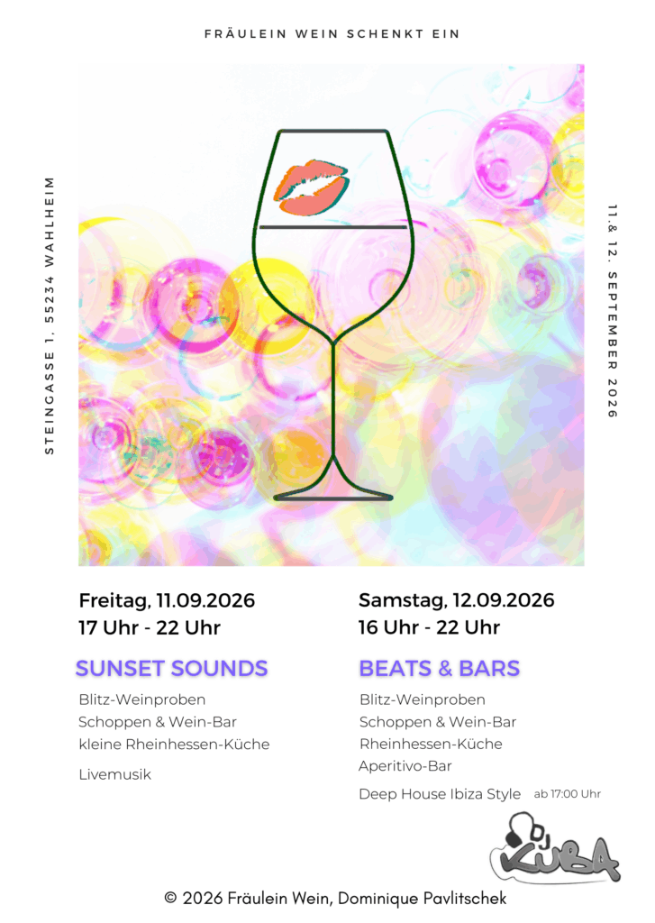 Fräulein Wein schenkt ein 2026